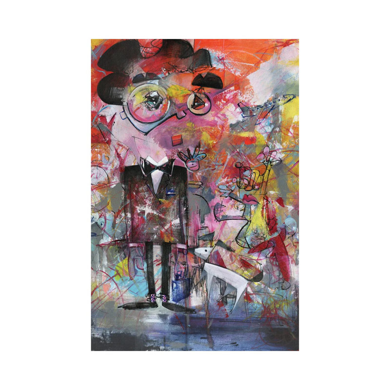 In A Tuxedo, I'm A Star by Jack Avetisyan - Wrapped Canvas Print, 20.32 cm H x 30.48 cm W