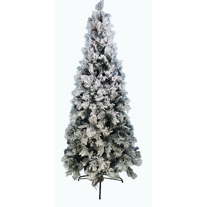 90' H Lighted Artificial Pine Christmas Tree