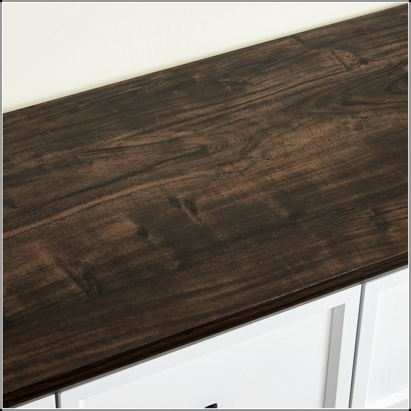 Commode 6 tiroirs, commode haute 6 tiroirs