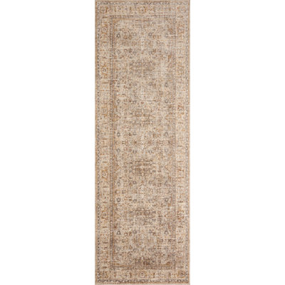 Tapis avoine / épice Angela Rose x Loloi Blake