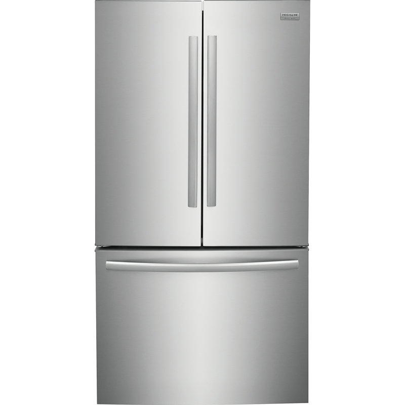 36" Stainless Steel French Door Refrigerator with Ice Maker