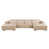 Beige Genuine Leather est en rupture de stock