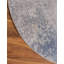 Tapis rond rond en pierre spirituelle ikat
