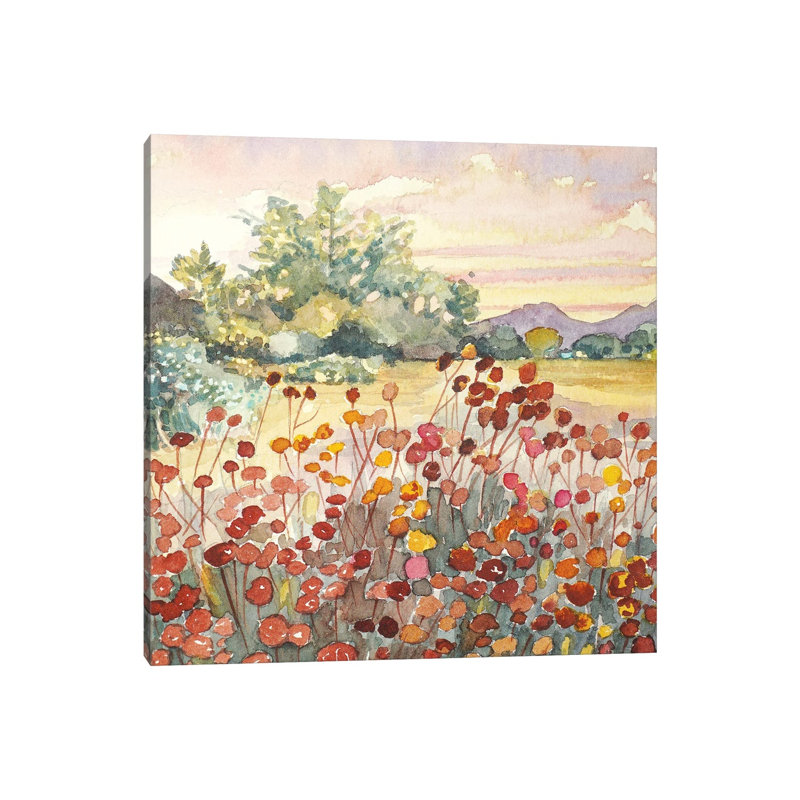 Peter Strauss Ranch Seed Heads by Luisa Millicent - Wrapped Canvas Painting, 66.04 cm H x 66.04 cm W x 1.91 cm D