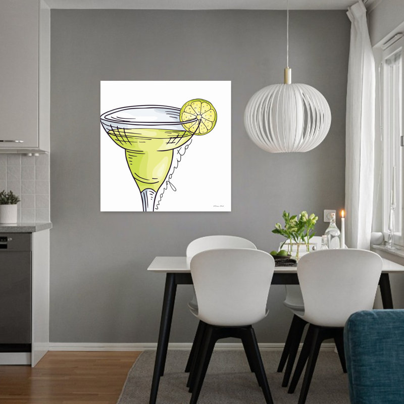 Margarita, art contemporain, H 32 po x l 32 po