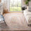 Tapis multicolore en coton tissé à plat à la main Herzig