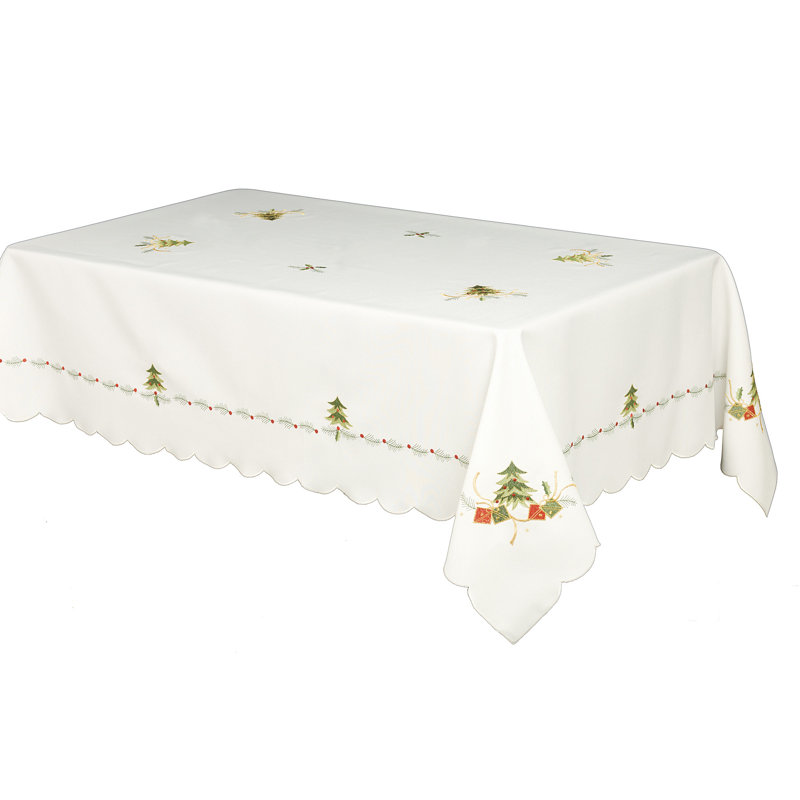 Tree and Gift Tablecloth, 130cm W x 180cm L