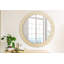 Huldar Glass Flat Wall Mirror