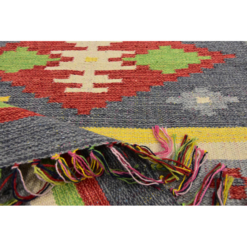 Aztec Hand Knotted 60cm X 90cm Area Rug