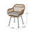 Aaronn Metal Outdoor Lounge Chair-990378289