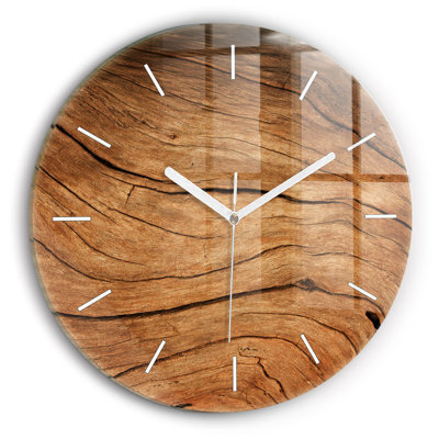 Glass Wall Clock
