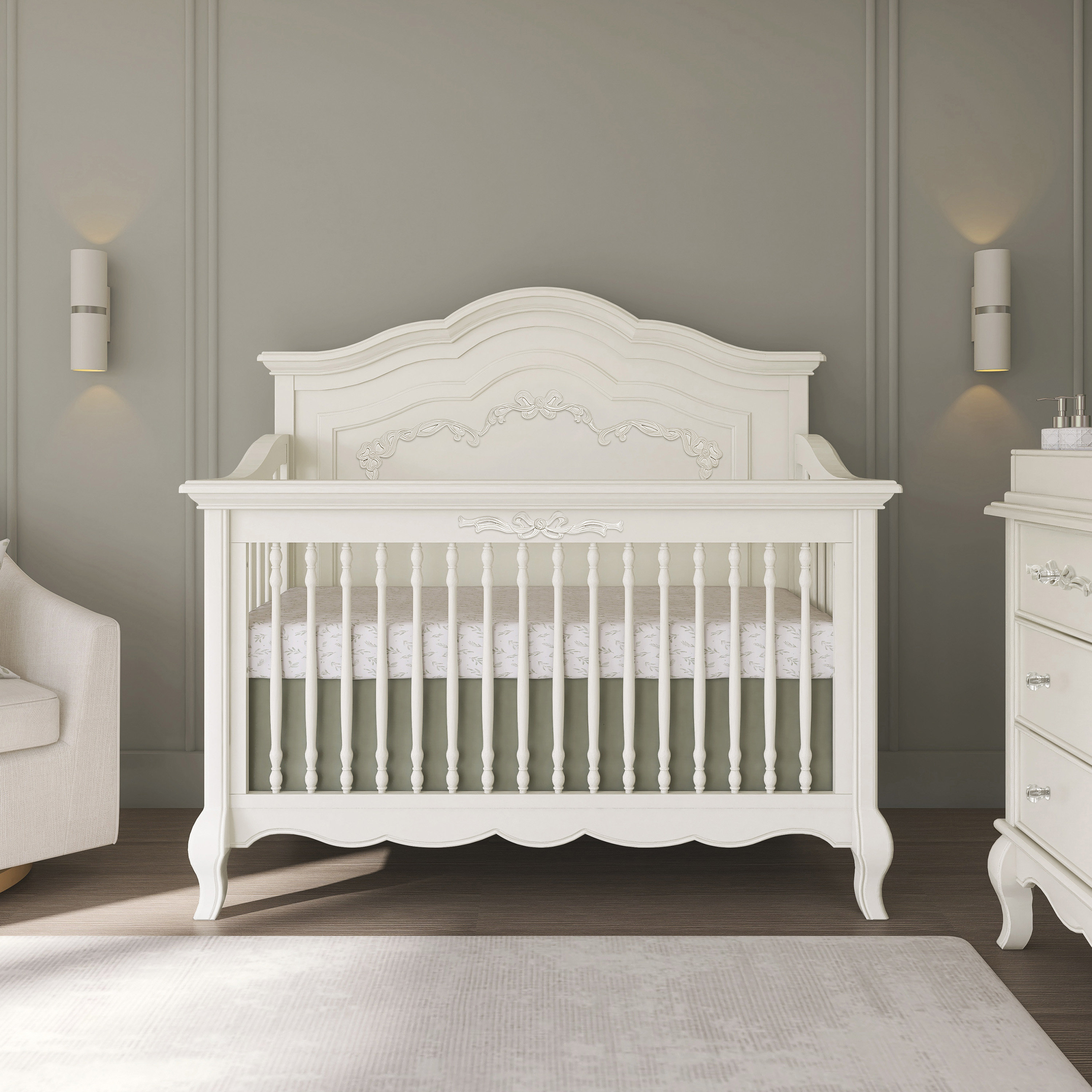 Evolur Aurora 5-in-1 Convertible Crib Reviews Wayfair
