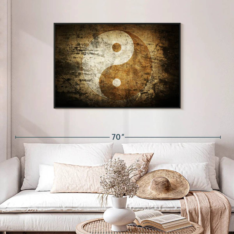 Adella Yin et Yang, H 29 po x l 43 po