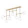 Anusca 7 - Glass Modern Orb Linear Chandelier