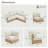 5-Piece Outdoor Modular Sectional Sofa