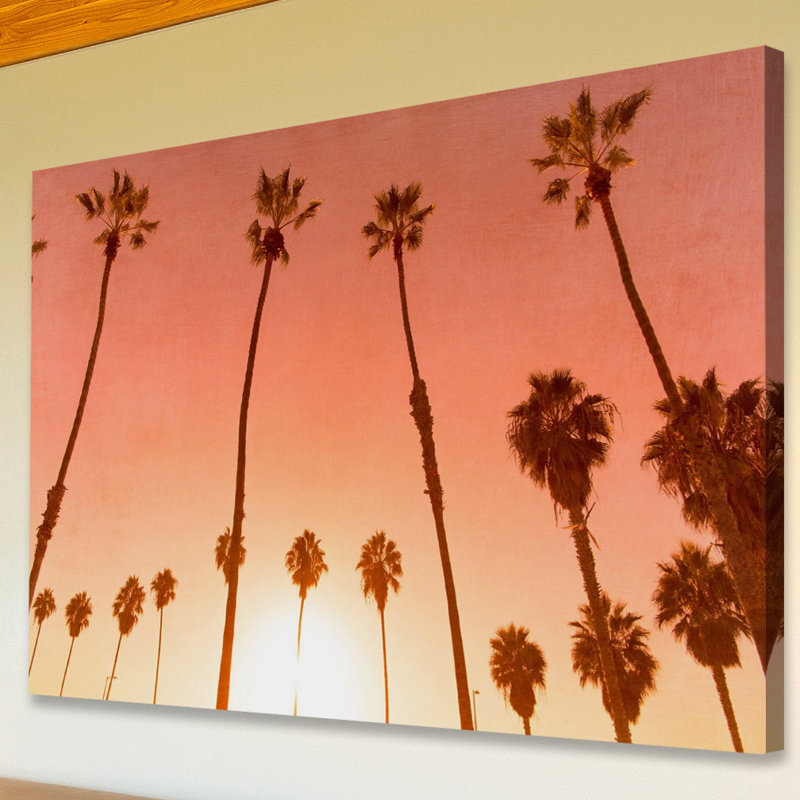 « juste une autre chaude west coast evening », reproduction d’art sur toile tendue, H 40 po x l 60 po x P 1,5 po