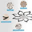 Delenia 7 - Blade LED Ceiling Fan with Remote Control and Light Kit Included-961992378