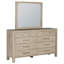 Commode 9 tiroirs avec miroir