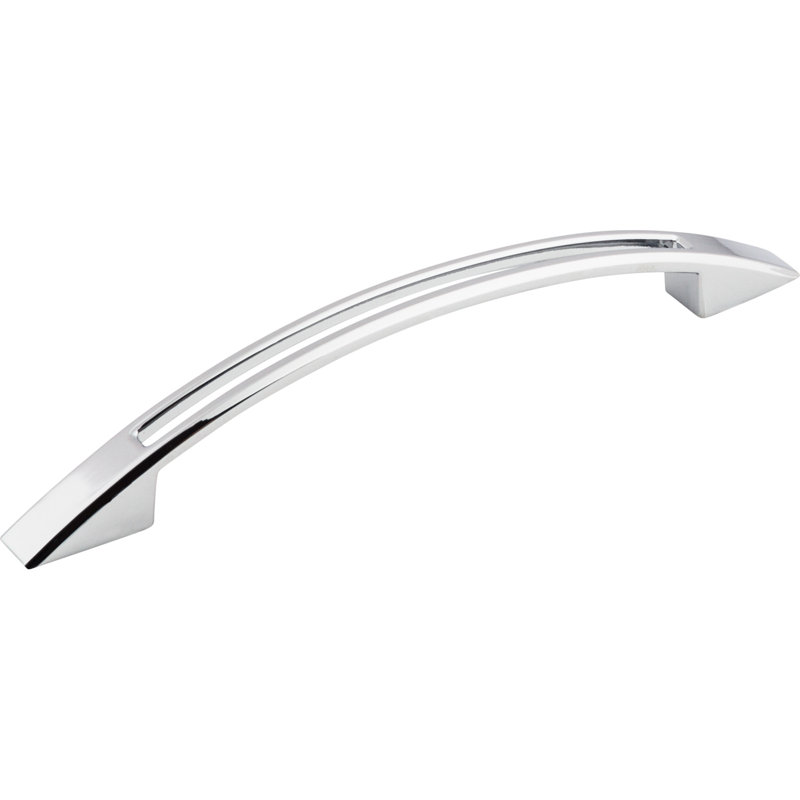 Tango Cut Out Center Bar pull, Polished Chrome, 5 1/16" Center to Center