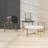 Tomchay Glass Top End Table