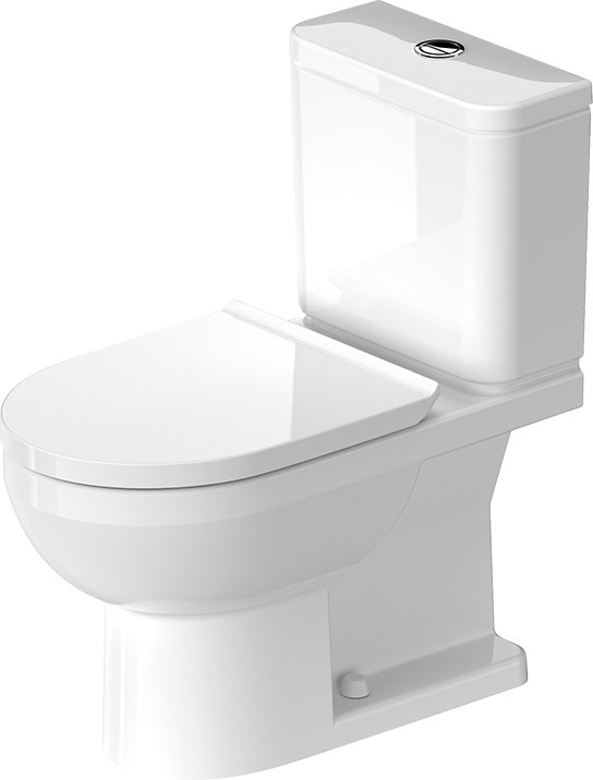 Duravit DualFlush Elongated TwoPiece Toilet (Seat Not Included) Wayfair