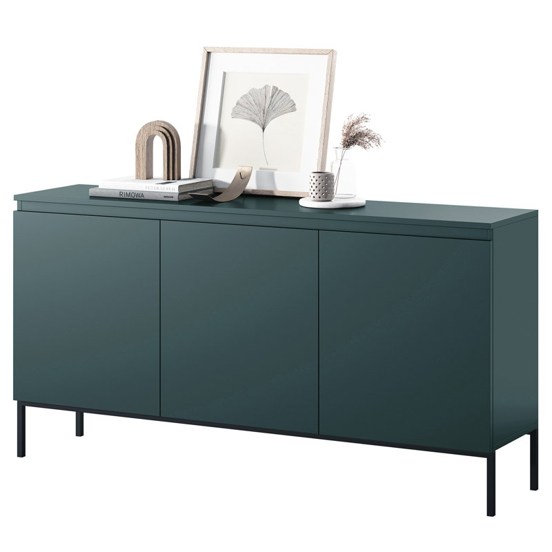 Auburntown 150cm Wide Sideboard, Dark Green 
