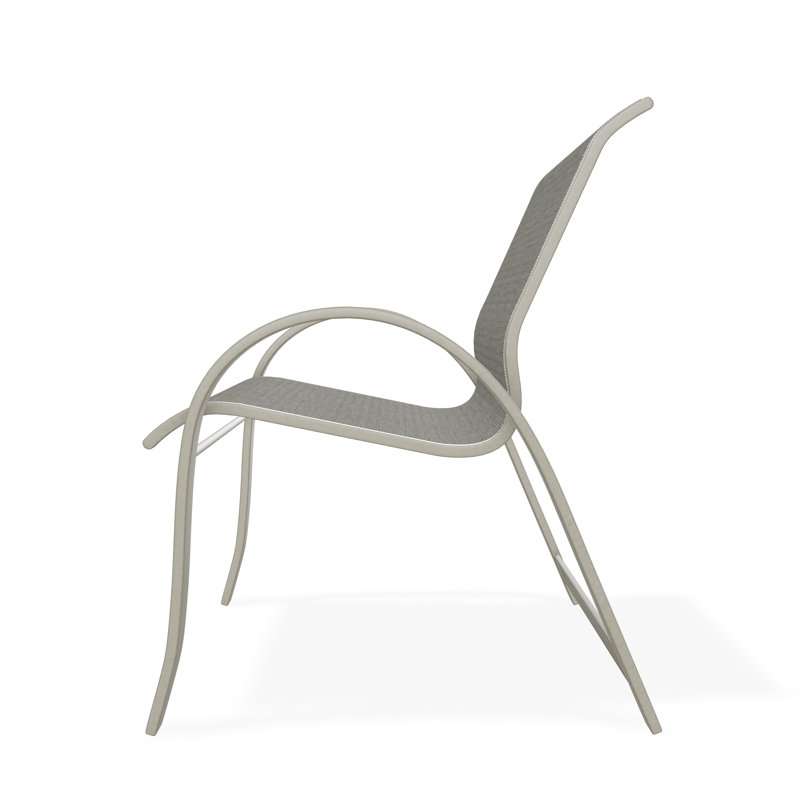 Aruba II Outdoor Lounge Chair, Storm, Burke