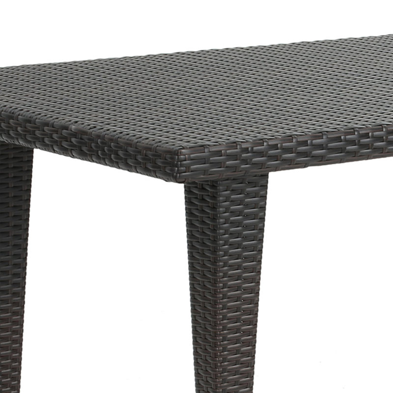 Table de salle à manger Miny, Brun,  H 29 po x l 33,5 po x L 73,5 po