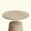 Table de salle à manger circulaire en bois-988440273
