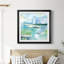 Jour sur le lac - peinture encadrée-1700238528-1700238529