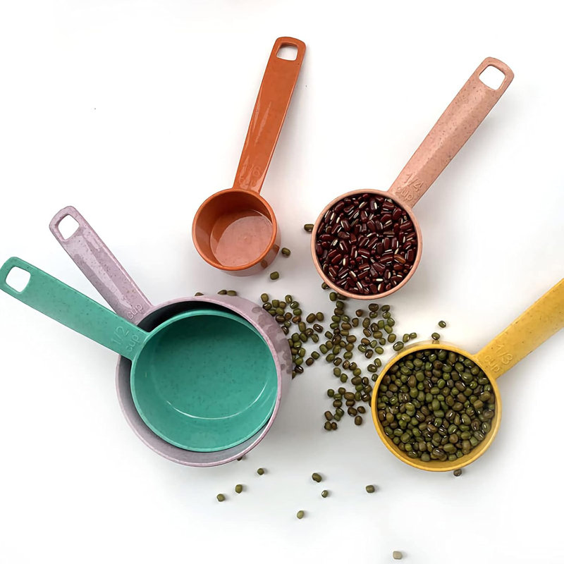 10-piece Plastic Measuring Cups And Spoons Set
