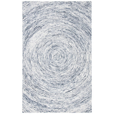 Anglina Hand Tufted Wool Abstract Rug