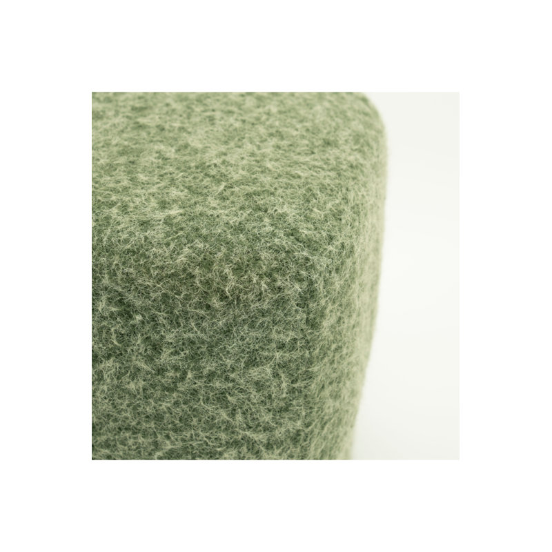 Accent Stool Upholstered Accent Stool, Green