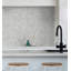 Luxe Haven Marbled Tile 18' L x 20.5" W Peel and Stick Wallpaper Roll-73368412