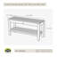 Banc de douche en teck-64289952