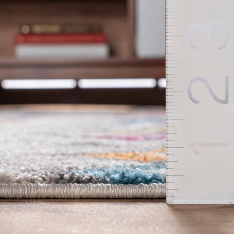 Oudkerk Geometric Area Rug, Rectangle 122 x 183cm