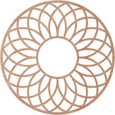 Cannes Wood Fretwork Pierced Ceiling Medallion