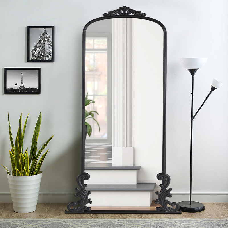 Miroir d'appoint Daneika, Noir
