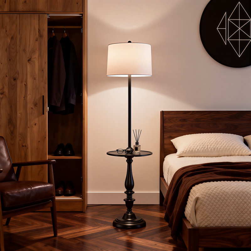 60'' Tray Table Floor Lamp
