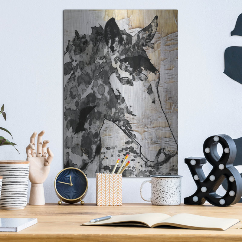 «ACTION» par Irena Orlov, art mural en métal de luxe «ACTION» par Irena Orlov, H 16 po x l 12 po
