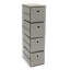4 Drawer Storage Drawer