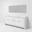 Ensemble de meuble-lavabo double 80 "avec miroir Lafarre-113108547-97832480