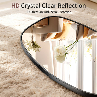 Metal Frame Oval Bathroom Mirror/Decorative Mirror
