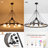 Daleysha 8 - Light Dimmable Sputnik Wagon Wheel Chandelier-1785936469