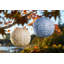 12'' Solar Powered Integrated LED Globe Lantern