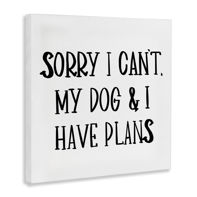 Art mural, "plans avec chien" par SD Graphics Studio, H 30 po x l 30 po