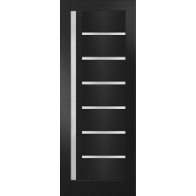 Dalle de porte standard en verre givré Quadro