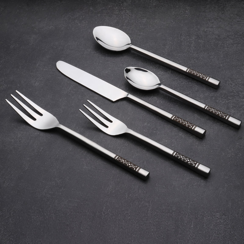 Rosdorf Park Kraemer Stainless Steel Flatware Set - Service for 4