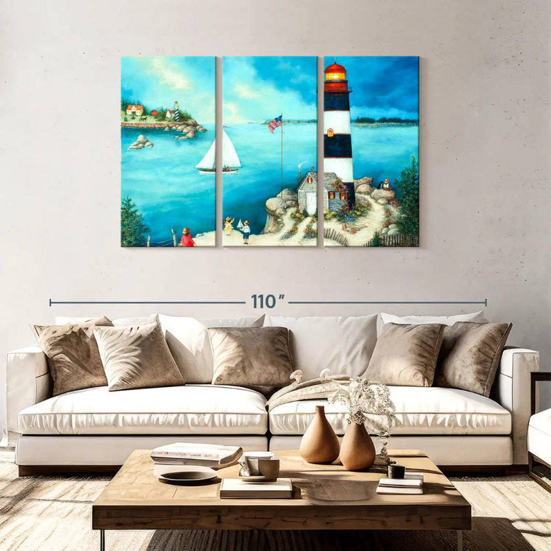 Phare d'Aletra, H 48 po x l 74 po