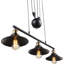 3 - Light Black Kitchen Island Pendant